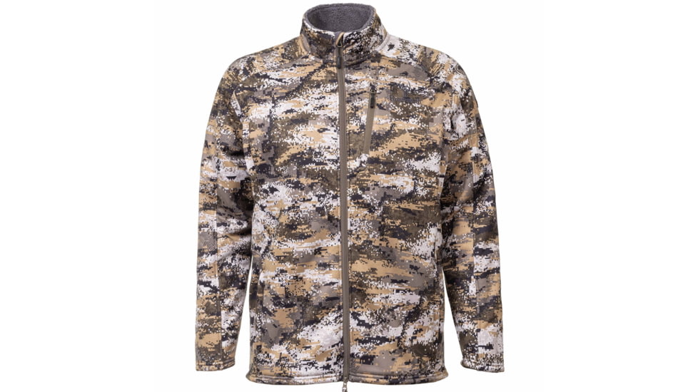Huntworth Saskatoon Heat Boost Heavyweight Windproof Softshell Hunting Jacket - Mens, Disruption, Large, E-9542-DC-L