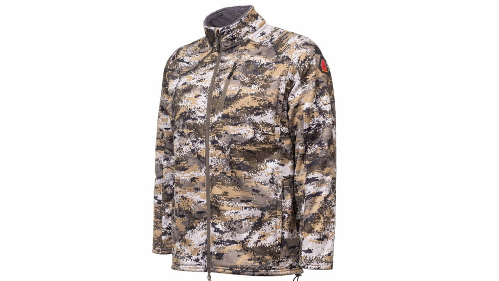 Huntworth Saskatoon Heat Boost Heavyweight Windproof Softshell Hunting Jacket - Mens, Disruption, Large, E-9542-DC-L