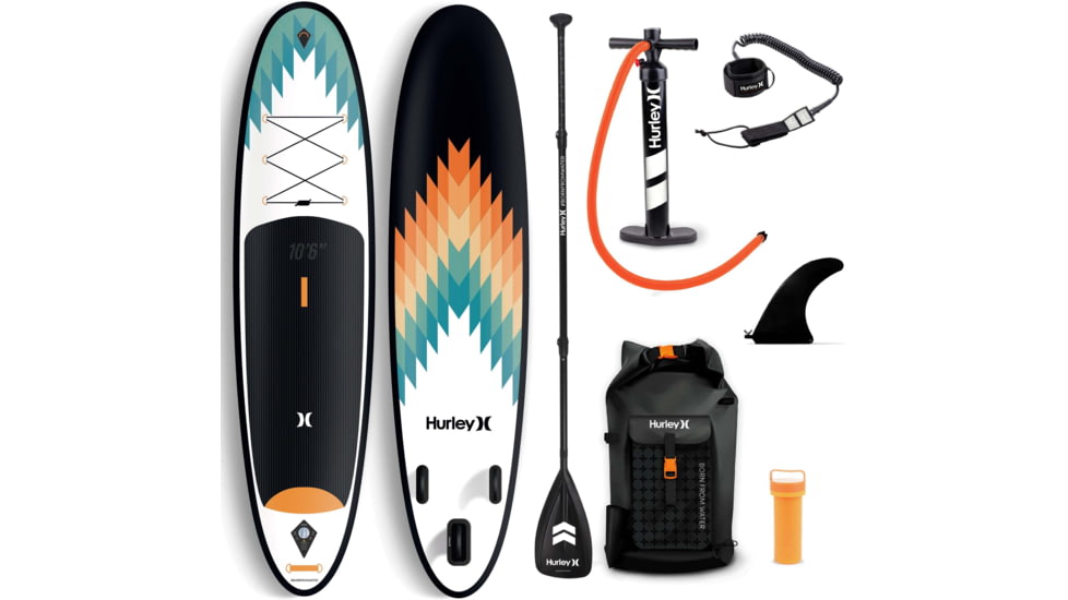 HURLEY Advantage Inflatable Paddle Board Set, 10ft 6in, Outsider, HUR-003