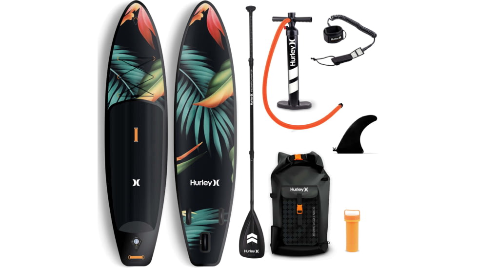 HURLEY PhantomTour Inflatable Paddle Board Set, 10ft 6in, Paradise, HUR-001
