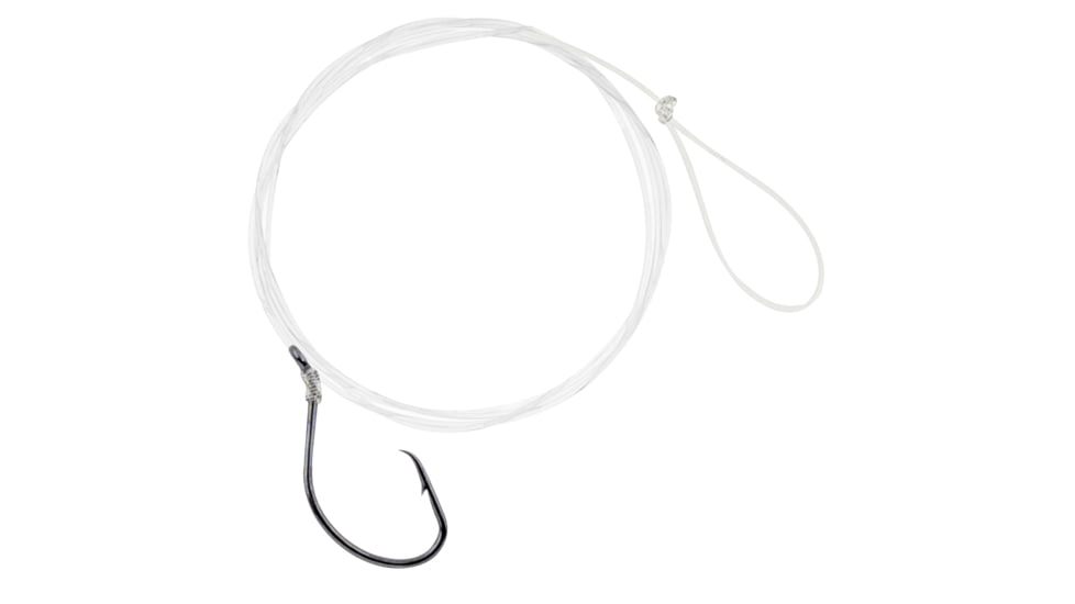 Hurricane 18in Mono Circle Snelled Hook, Size #2/0Bc, HR-BCH2/0-6