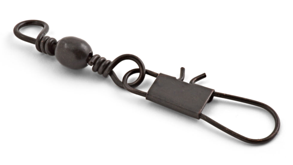 Hurricane Barrel Swivelinterlock #12, Black, 12/Pack, H-BBISS1212