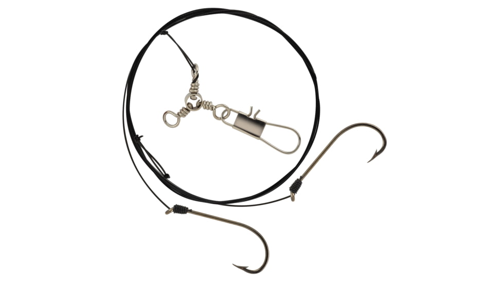 Hurricane Blackfish Rig, 60LB Wire, Size 4 Hook, BLR1860-4