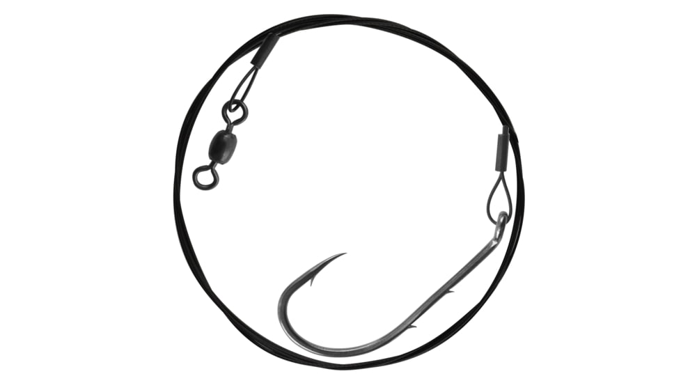 Hurricane Bluefish Rig 18in 80# Wire Leader 8/0 Hook, BUR1880-8/0