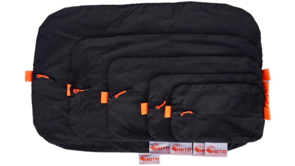 Huto Lifestyle Huto LifeStyle Featherlight Pull Out Packs, Set of 5, Black, PLPCK-BLK