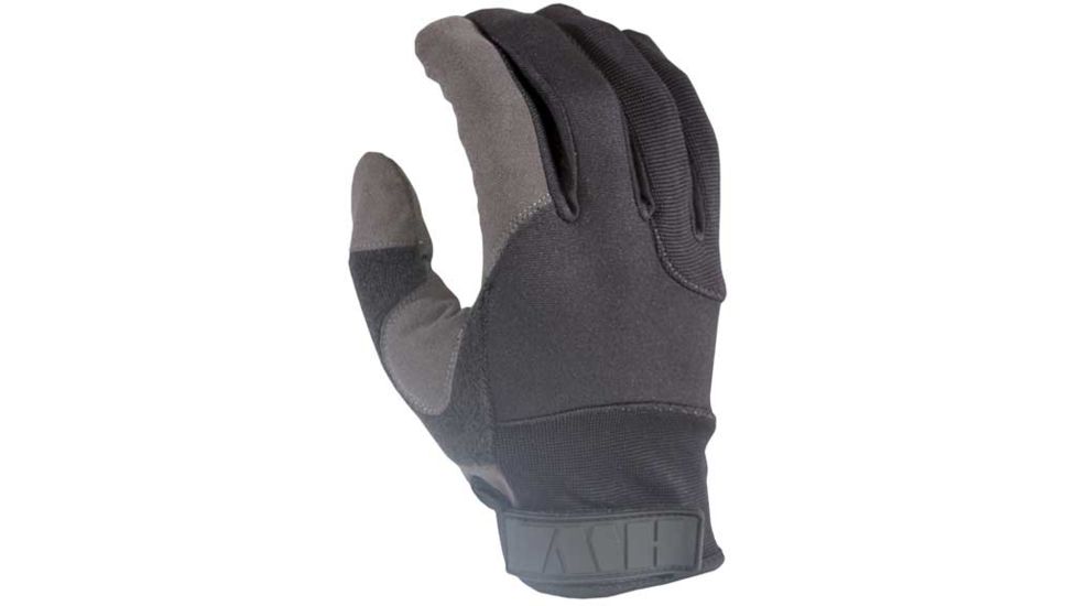 HWI Kevlar Palm Duty Glove, Black/Gray, Medium HWKPD100-M