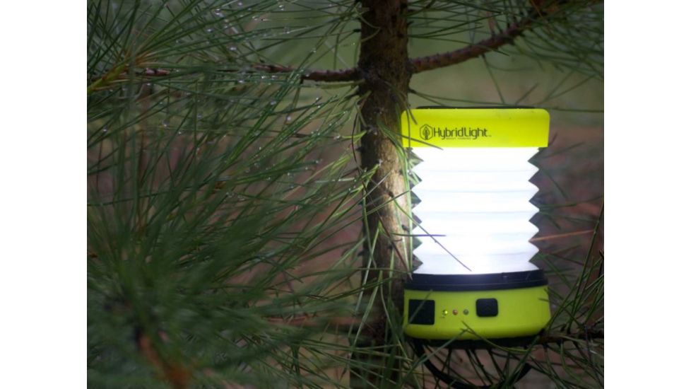Hybridlight Solar Expandable Lantern Charger, Yellow 1342