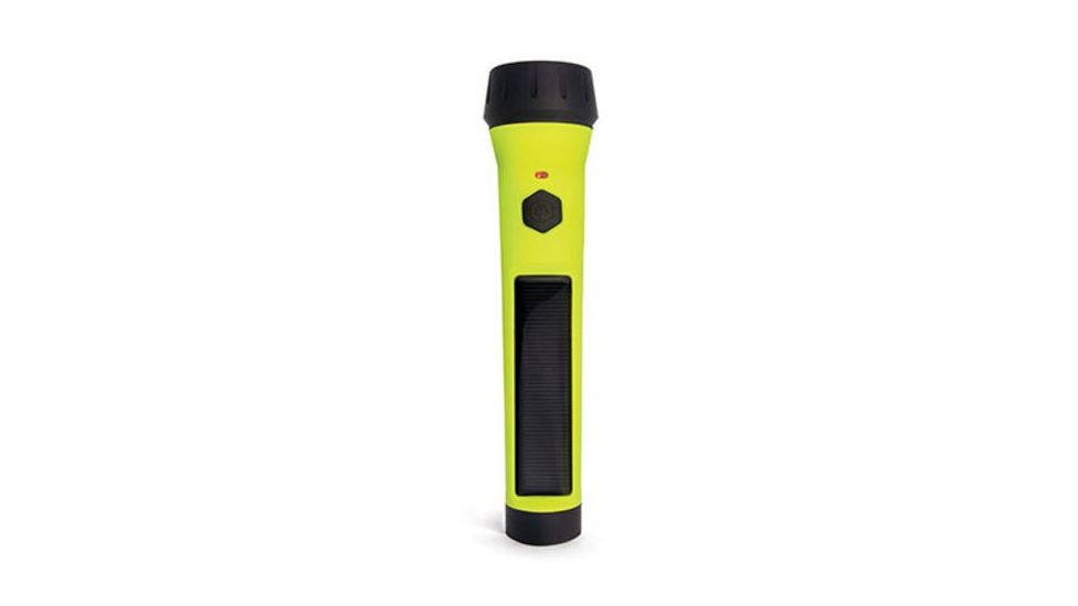 HybridLight Entrada Solar Flashlight, 80 Lumens, Yellow 1007