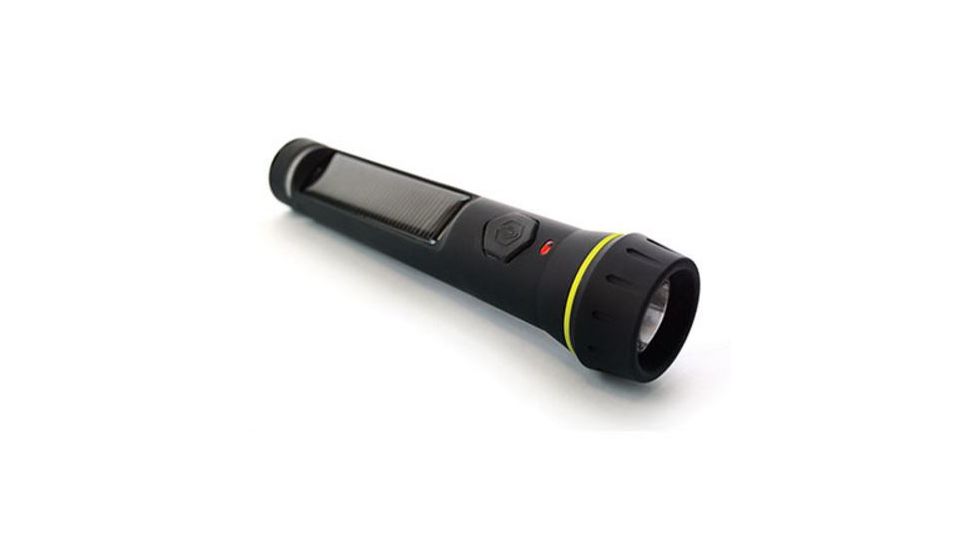 HybridLight Entrada Solar Flashlight, 80 Lumens, Black 1014