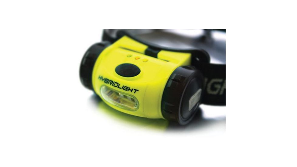 Hybridlight Solar Head Lamp,75 Lumens, Yellow 1236