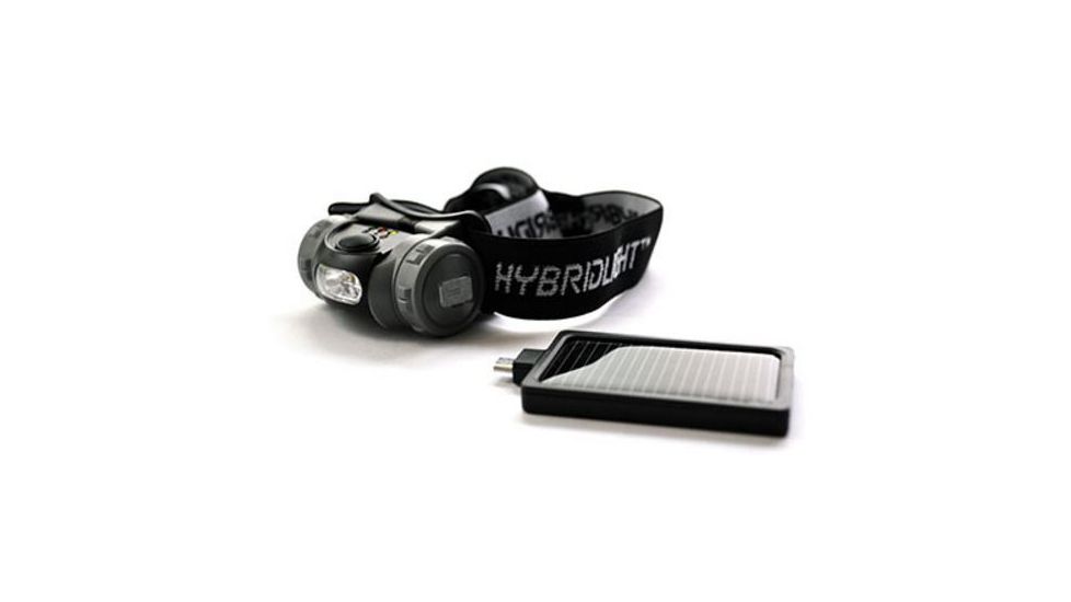 Hybridlight Solar Head Lamp,75 Lumens, Black 1243