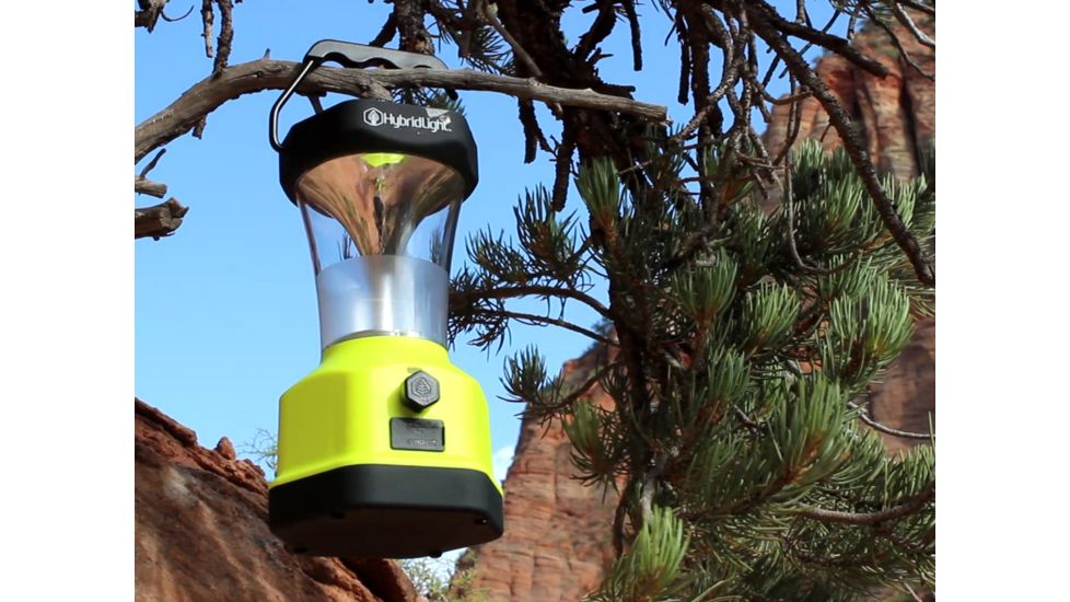 Hybridlight Atlas Solar Camping Lantern/Charger, Yellow 1625