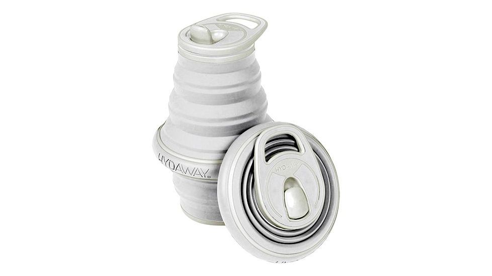 HYDAWAY Collapsible Bottle, 21oz, Snow, White, HDY-63494