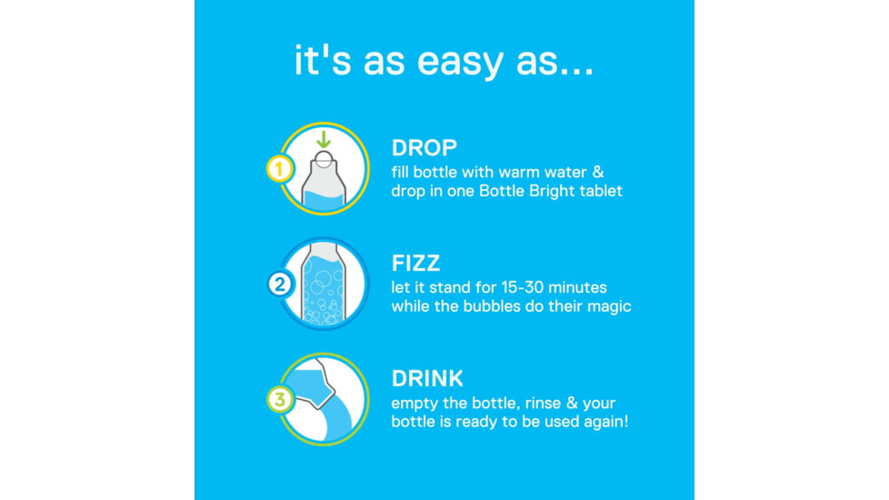 Hydrapak Bottle Bright Cleaner-One Size