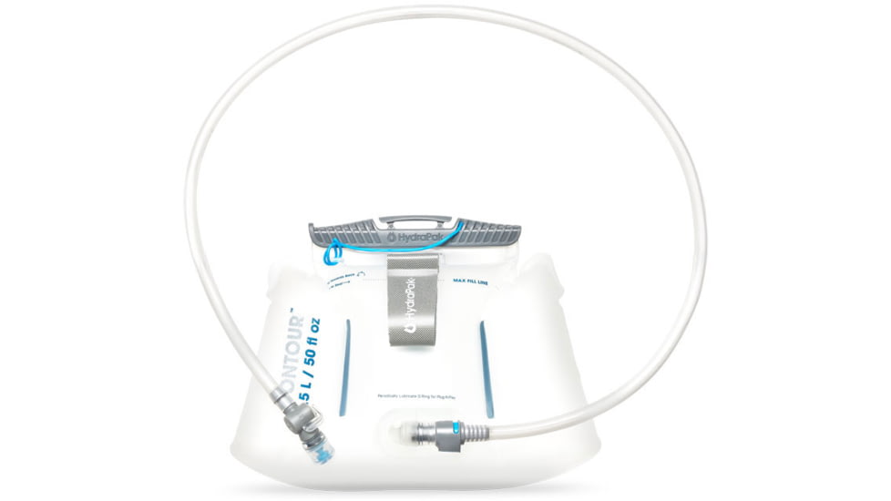 HydraPak Contour Lumbar Hydration Reservoir, Clear, 1.5L/50oz, AS921