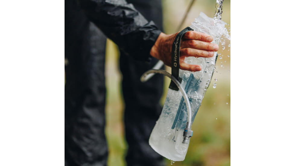 HydraPak Contour Water Bottle, Clear, 3L/100oz, AS263