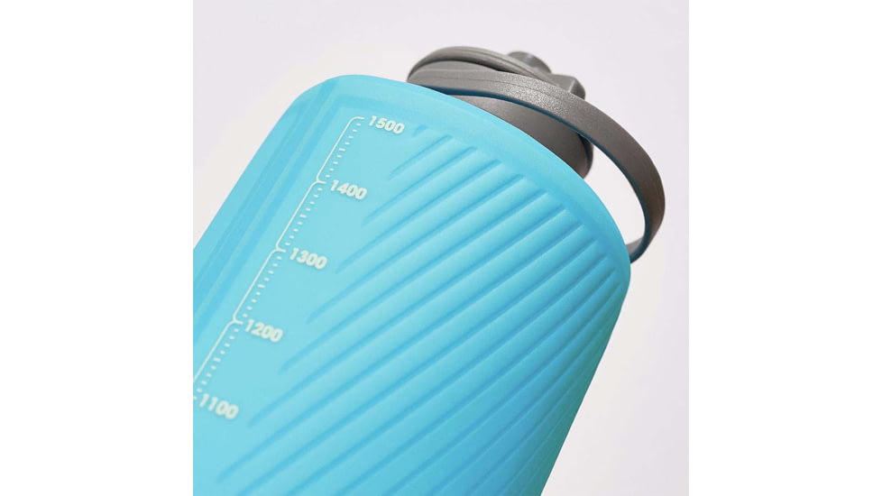 HydraPak Flux Bottle, 1.5L, Malibu Blue, GF415HP