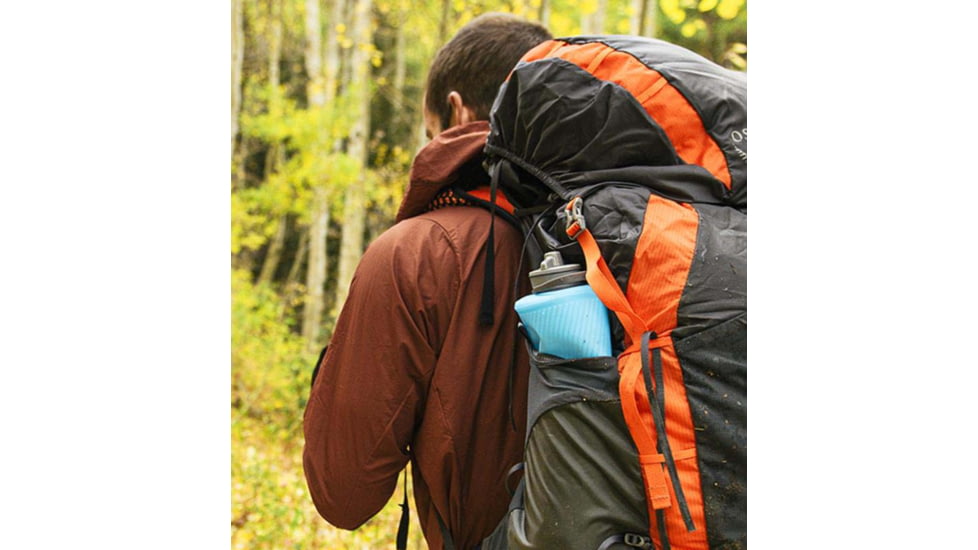 HydraPak Flux Bottle, 1.5L, Malibu Blue, GF415HP