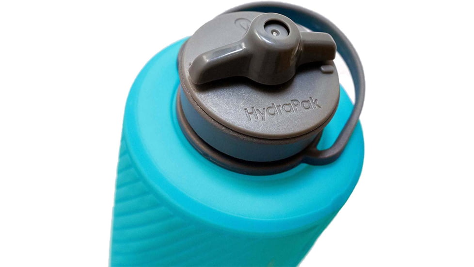 HydraPak Flux Bottle, 1L, Malibu Blue, GF410HP