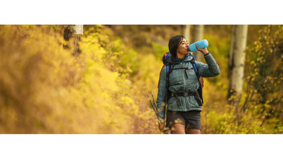 HydraPak Flux Bottle, 1L, Malibu Blue, GF410HP