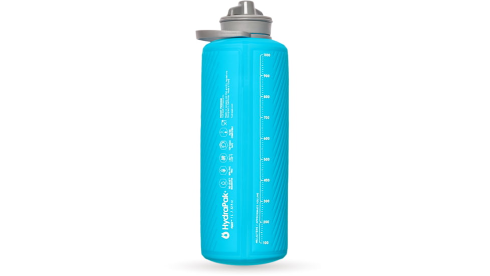 HydraPak Flux Bottle, 1L, Malibu Blue, GF410HP