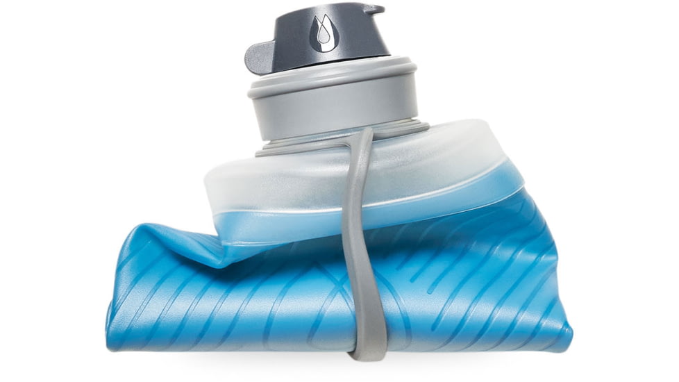 HydraPak Flux Water Bottle, Tahoe Blue, 750ml, GF427T