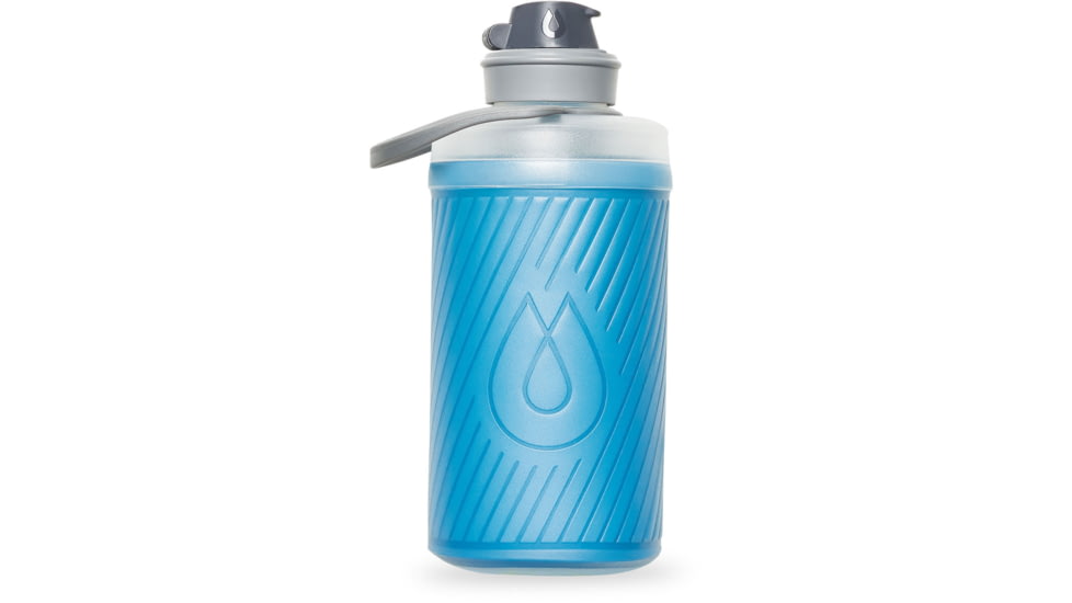HydraPak Flux Water Bottle, Tahoe Blue, 750ml, GF427T