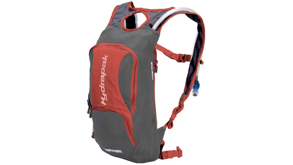 Hydrapak Lone Pine Hydration Pack-Gray/Red