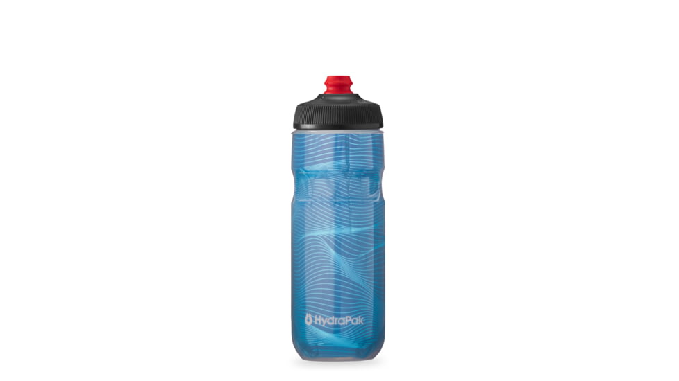 HydraPak Polar Surge Jersey Knit 20oz Bottle, Night Blue, 20oz/600ml, INB20OZ15