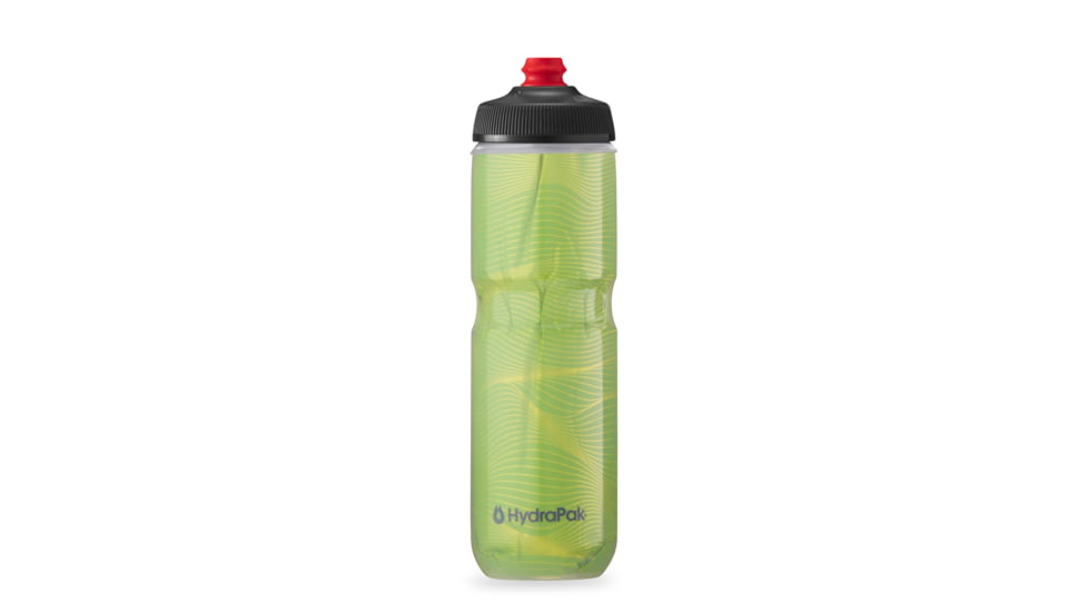 HydraPak Polar Surge Jersey Knit 24oz Bottle, Highlighter, 24oz/700ml, INB24OZ16