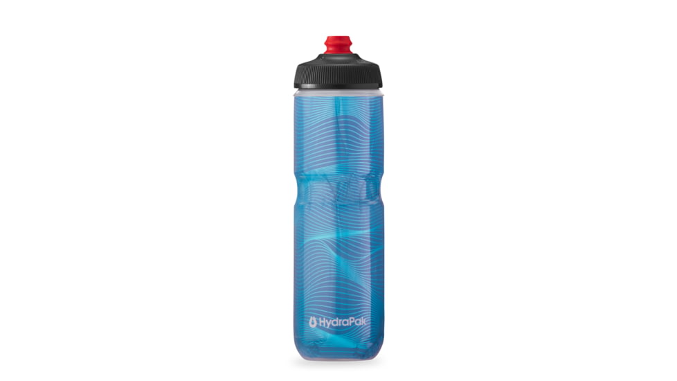 HydraPak Polar Surge Jersey Knit 24oz Bottle, Night Blue, 24oz/700ml, INB24OZ15