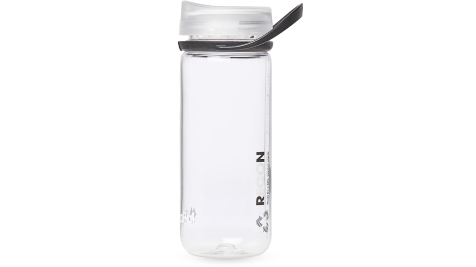 HydraPak Recon Bottle, 500ml, Clear/Black &amp; White, BR03W