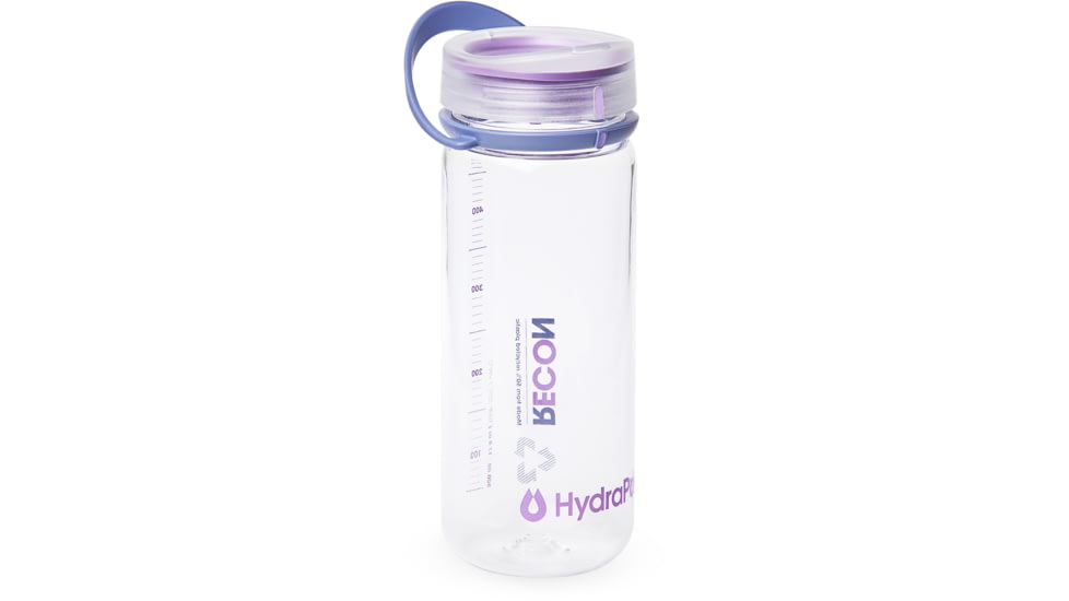 HydraPak Recon Bottle, 500ml, Clear/Iris &amp; Violet, BR03V
