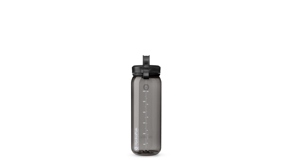 HydraPak Recon Clip &amp; Carry 24oz Bottle, Charcoal Grey, 750ml, BRC01M