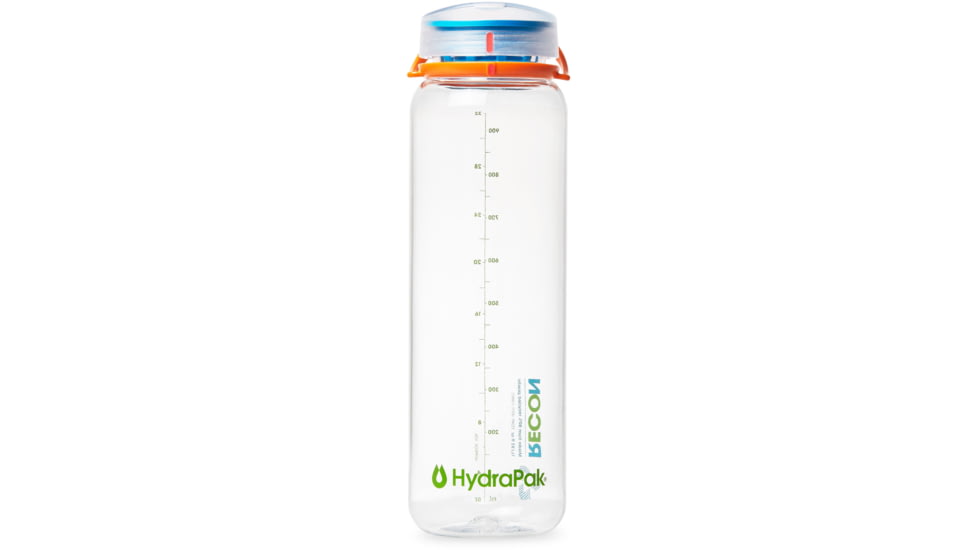 HydraPak Recon Water Bottle, Confetti, 1 L, BR02RB