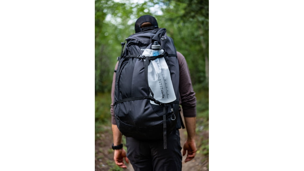 HydraPak Seeker Plus Water Bottle, Clear, 3L/100 oz., FK01