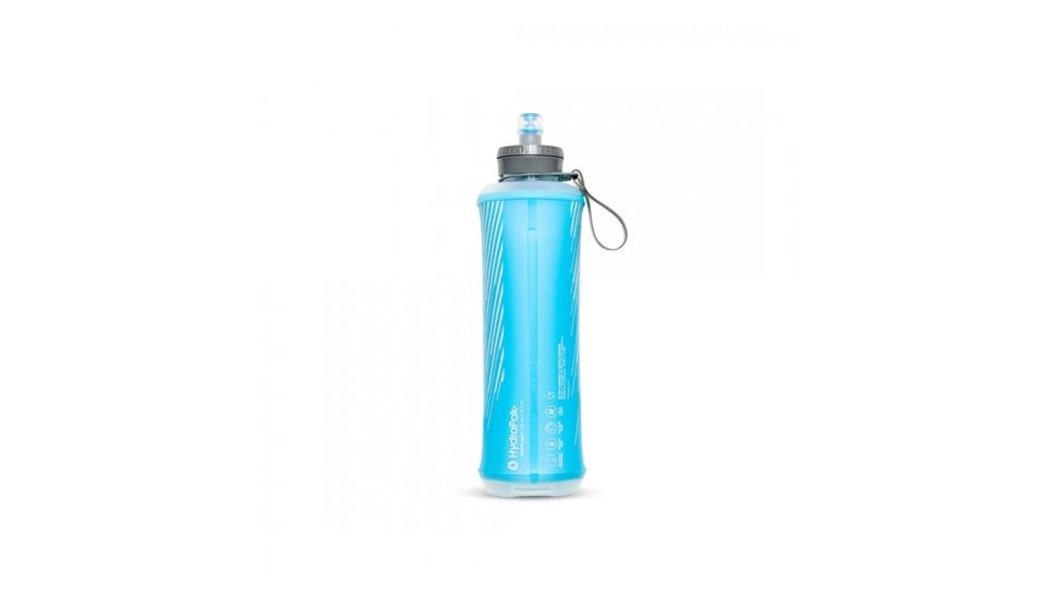 Hydrapak Softflask Water Bottle, Malibu Blue, 750ml, B516HP
