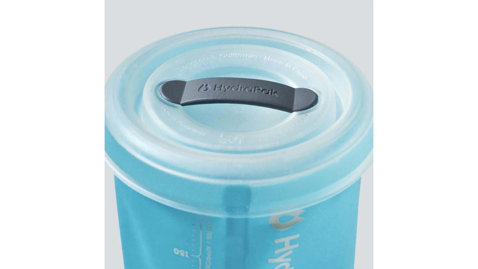 Hydrapak Stash Water Bottle, Malibu Blue, 750ml, G122HP