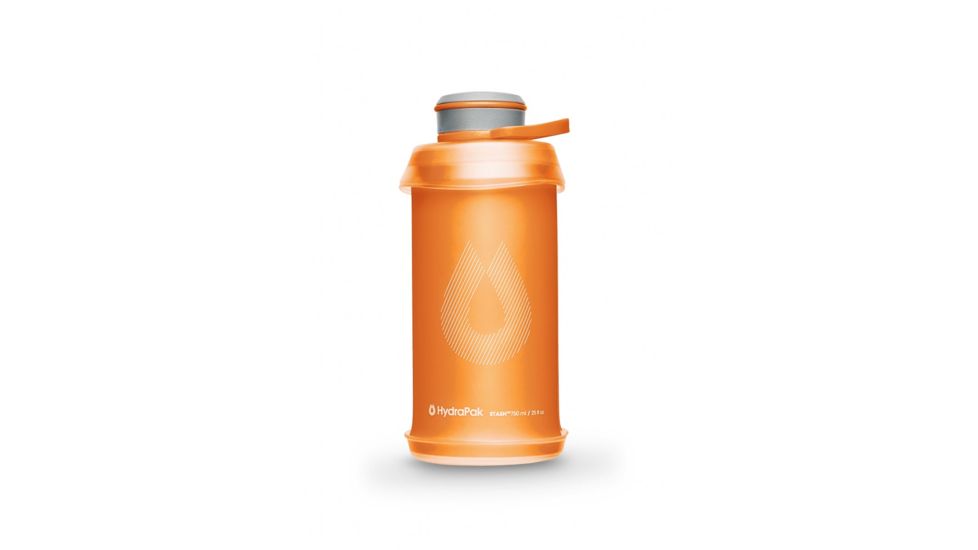 Hydrapak Stash Water Bottle, Mojave Orange, 750ml, G122J