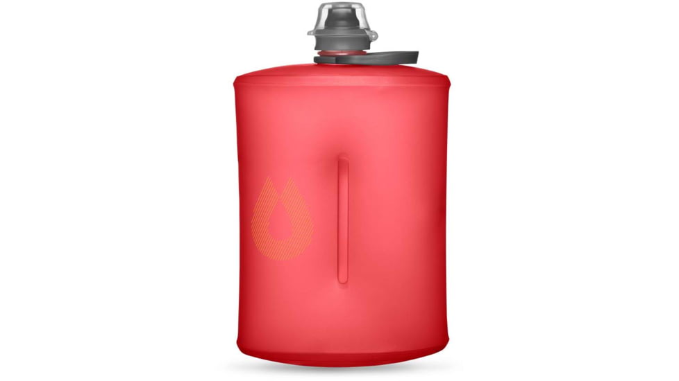HydraPak Stow 1L Water Bottle, Redwood Red, 32oz, GS330R