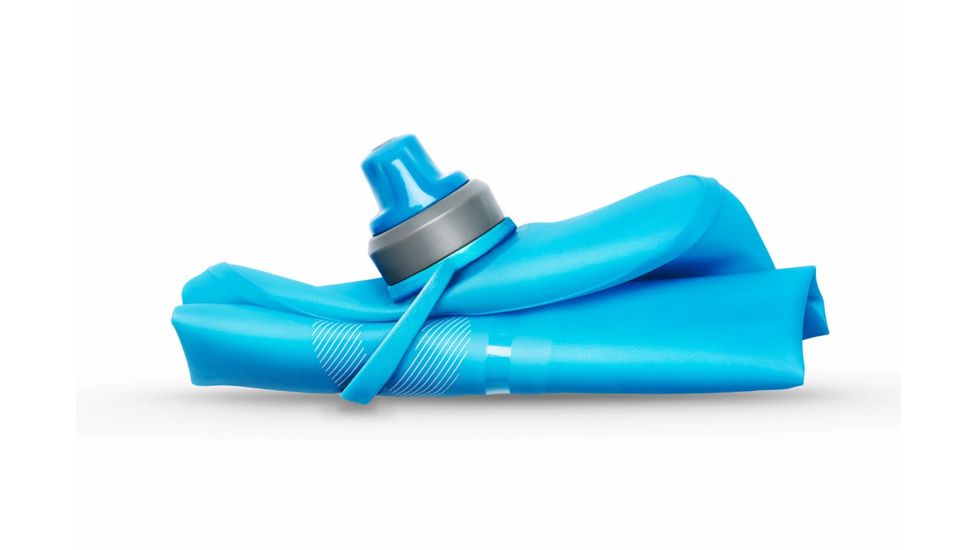 Hydrapak Stow Water Bottle, Malibu Blue, 1L/32oz, GS310HP
