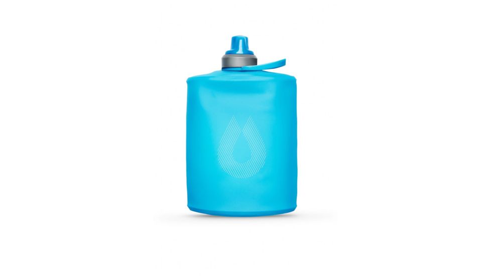 Hydrapak Stow Water Bottle, Malibu Blue, 500ml, GS305HP
