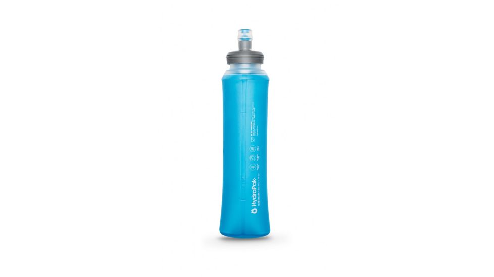 Hydrapak Ultraflask Water Bottle, Malibu Blue, 500ml, AH151HP