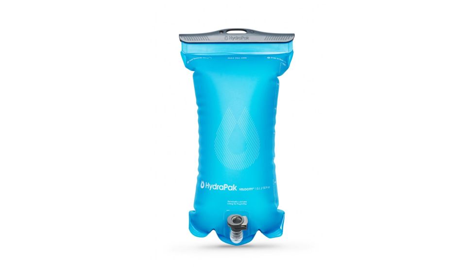 Hydrapak Velocity Hydration Reservoir, Malibu, 1.5L/50oz, A391