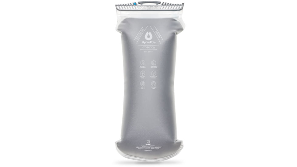 HydraPak Velocity IT Hydration Reservoir, Clear, 2L/70oz, AS382