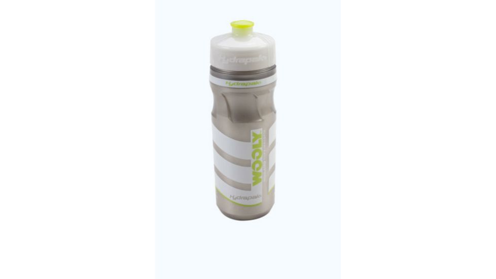 Hydrapak Wooly 21 oz Insulated Bottle-Green/Silver