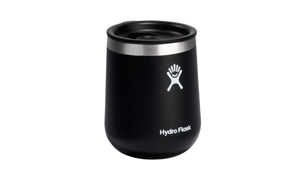 Hydro Flask 10 Oz Ceramic Wine Tumbler, BLACK, 10 oz, VC10CP001