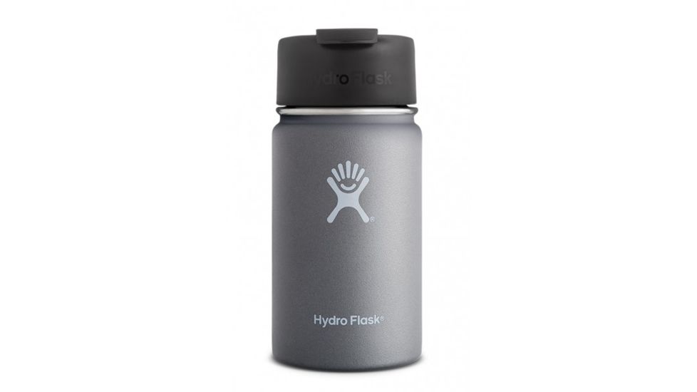 Hydro Flask 12 oz. Coffee Flask w/Flex Sip Lid, Graphite, W12BCX050