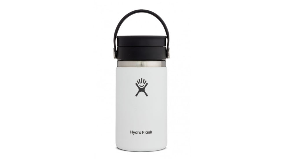 Hydro Flask 12 oz. Coffee Flask w/Flex Sip Lid, White, W12BCX110
