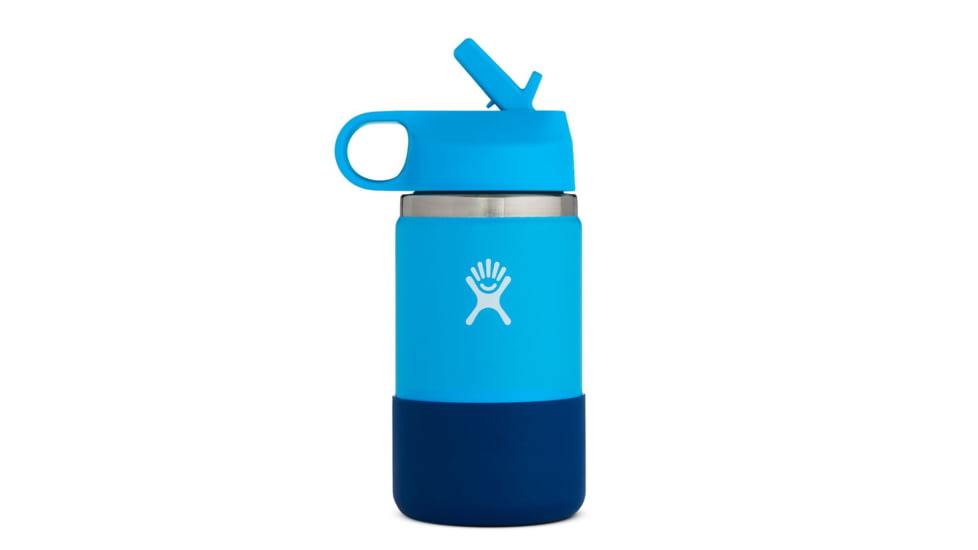 Hydro Flask 12 oz. Wide Mouth Bottle - Kids, Pacific/Cobalt, W12BSWBB415